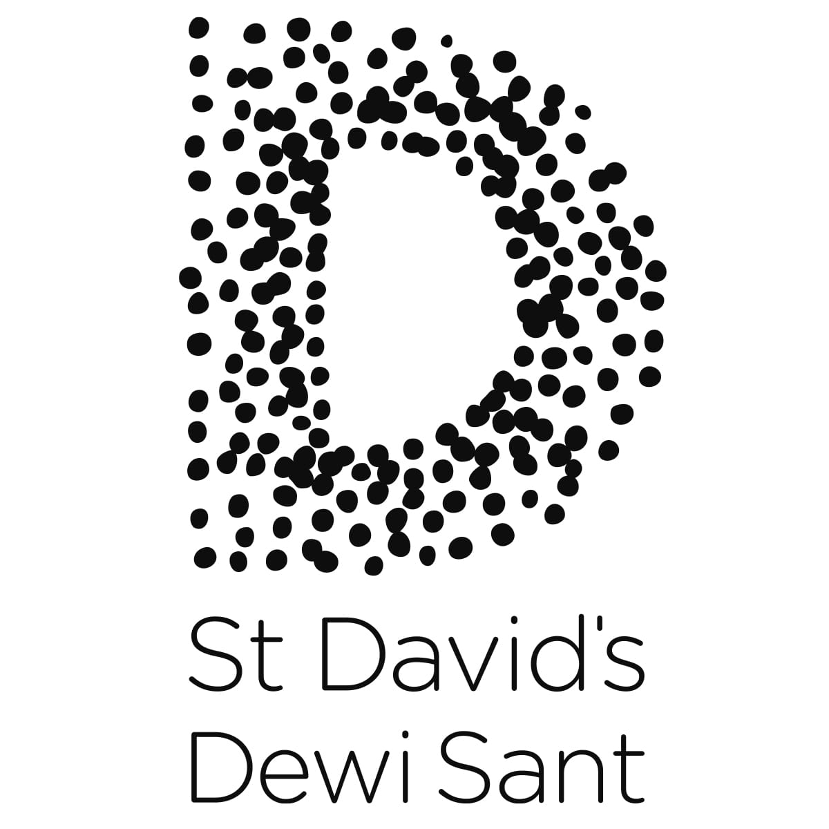 st davids logo blk
